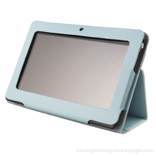 Leather Case for 7inch Tablet PC Leathe Cover for Ebook with 8 Color